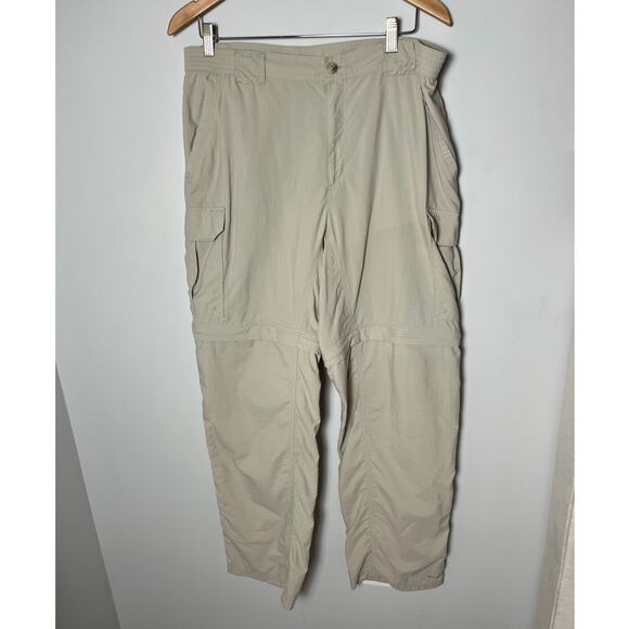 Columbia Convertible Hiking Cargo Utility Nylon Pants Gorpcore Mens Size Large - Picture 1 of 11